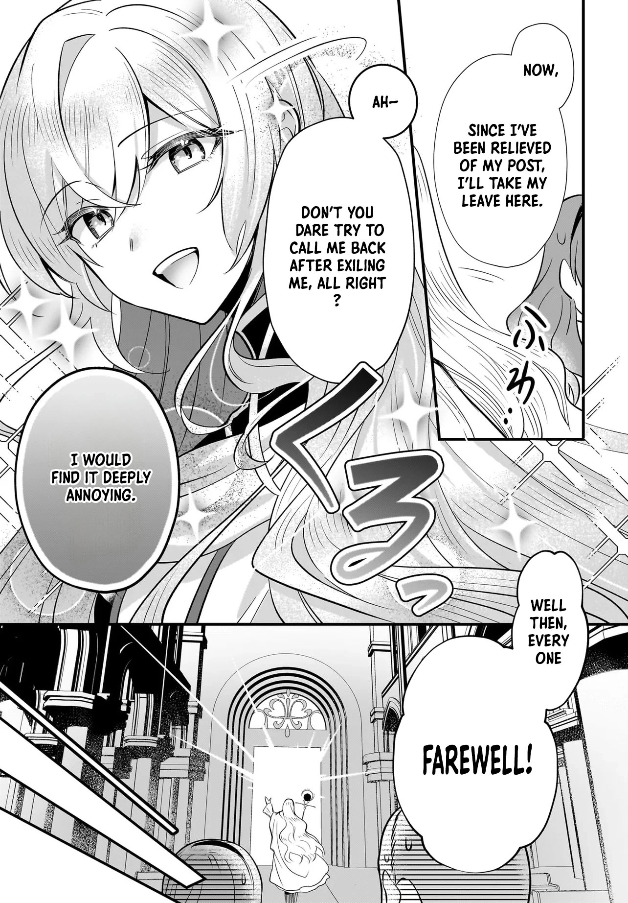 Banishment Is Fine!: As a Genius Saint, I Can Shine Anywhere Chapter 1 Page 23